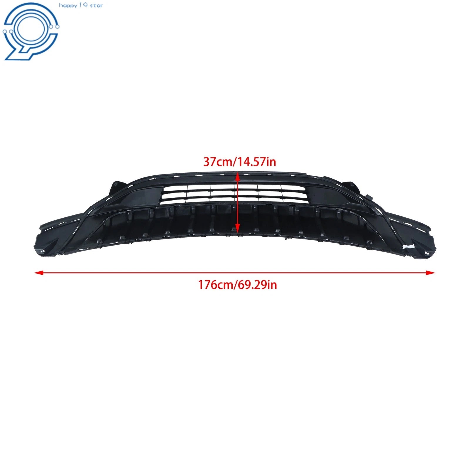 Front Bumper Lower Fascia Black for Buick Envision (2021–2023) 39159344