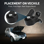 Engine Motor Trans Mount Set for Honda CR-V 2.4L 4WD (2002–2006)