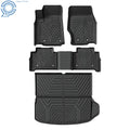 Set of 4 3D All Weather Floor Mats for Jeep Grand Cherokee (2022–2025) TPE