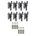 Set of 8 NGK Ignition Coils & Platinum Spark Plugs for Corvette CTS Escalade