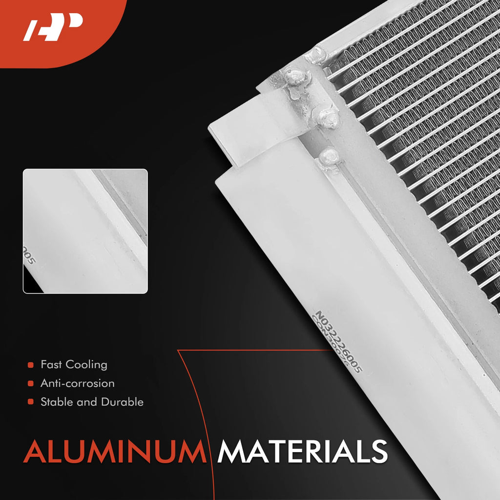 A/C Condenser with Bracket & Receiver Drier for Hyundai Sonata (2016-2019)