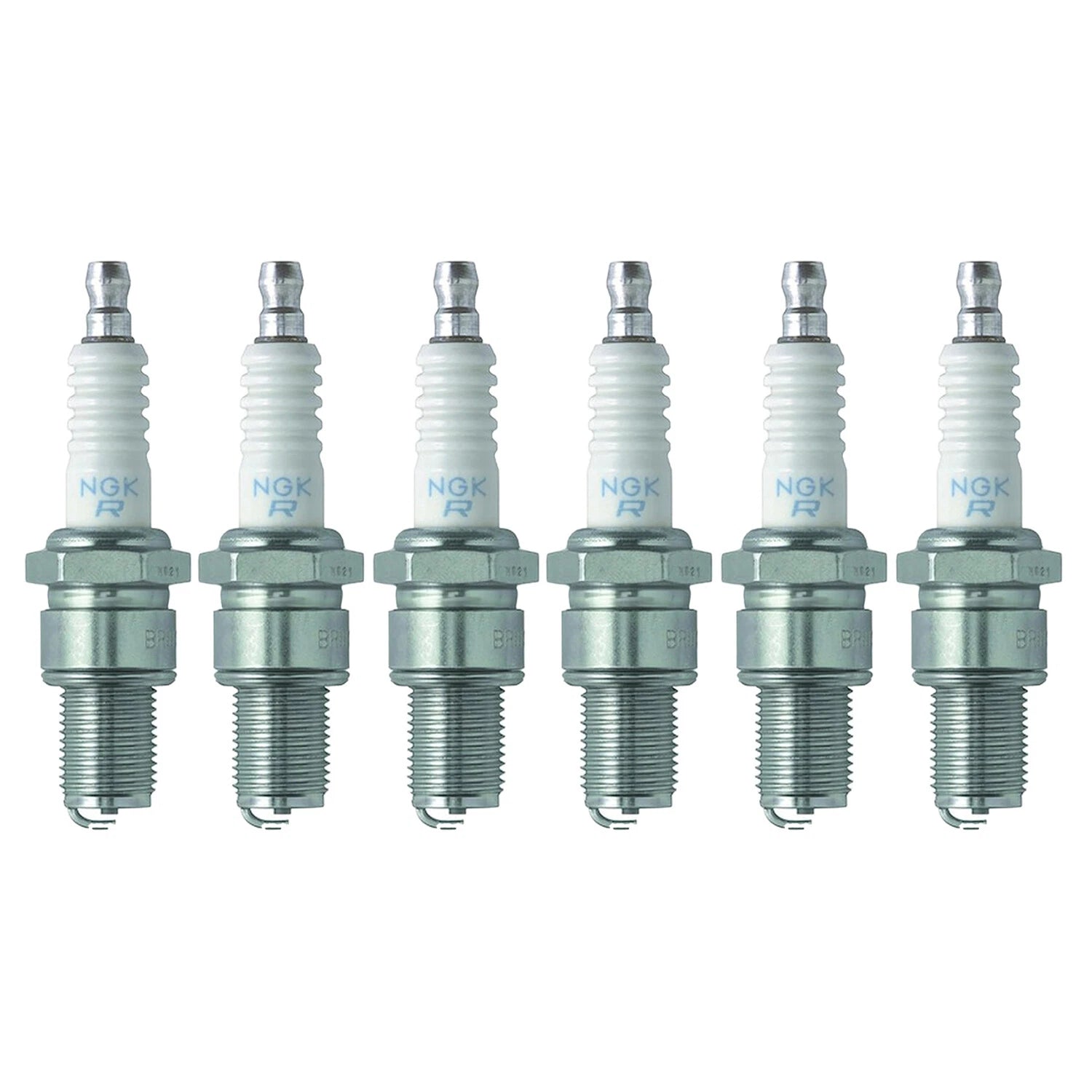 Set of 6 NGK Standard Spark Plugs 4922 for C10 Pickup Suburban (1960–1986)