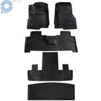 Set of 5 Black TPE Floor Mats + Cargo Liner for Ford Expedition/Max (2018–2024)