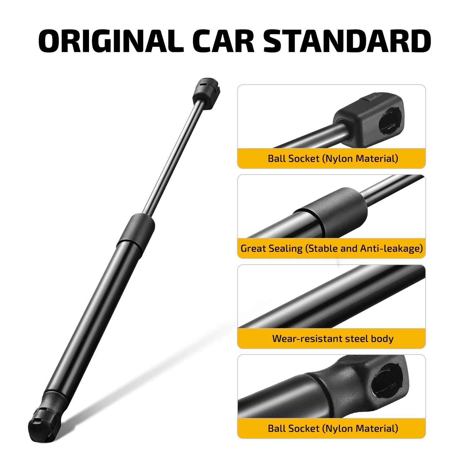 Gas Strut for Camper Shell Window RV Cabinet Door Tool Box Lid (15")