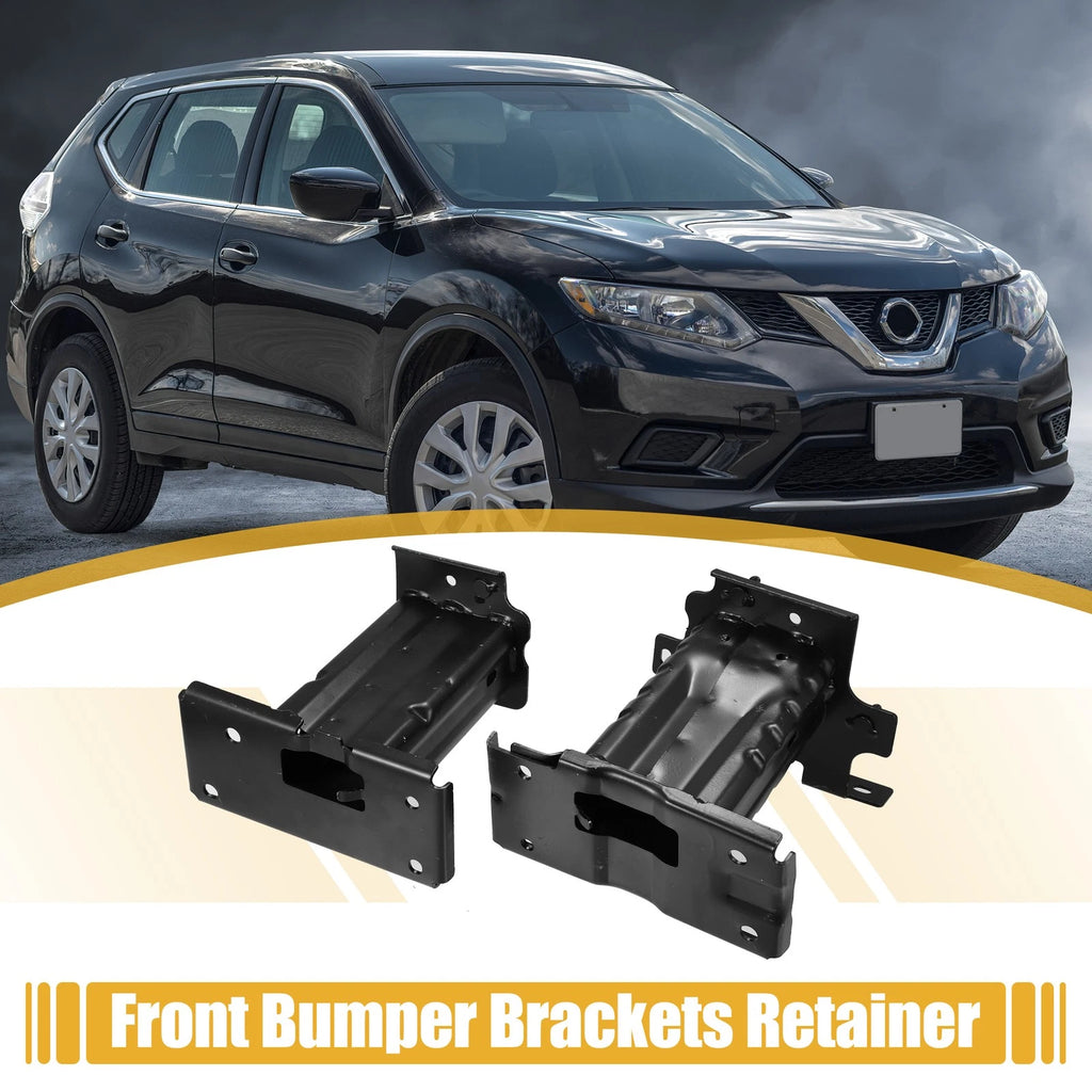 2X Front Bumper Mounting Support Bracket for Nissan Rogue (2014–2019)