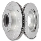 Front Brake Ceramic Pads and Rotors Kit for Toyota 4Runner, FJ Cruiser, Tacoma