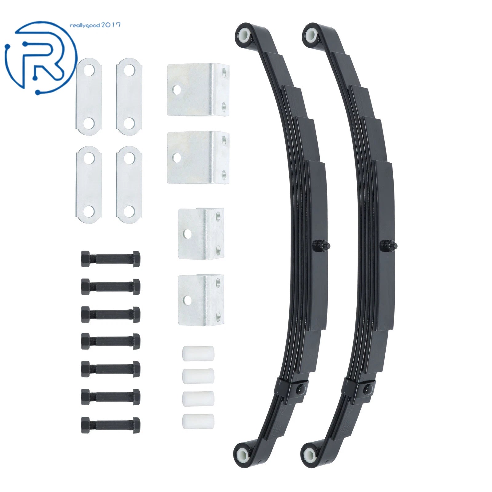 Single Trailer Axle Suspension Kit for 3000 lbs Trailers (6000 lbs)