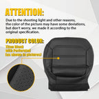 Driver Bottom Leather Seat Cover for Volkswagen Passat (2012–2020) Black Perforated