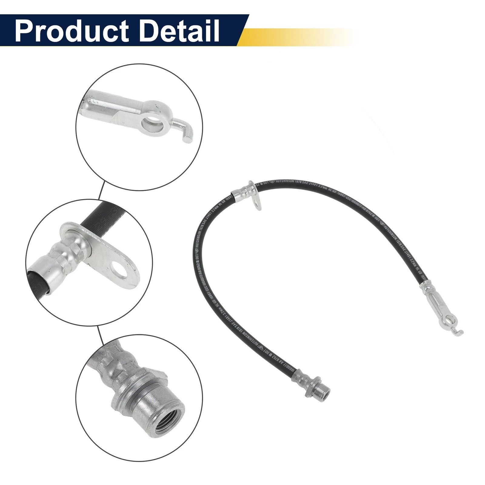 Rear Brake Hose for Toyota Corolla (2007–2016) No. 90947C2021