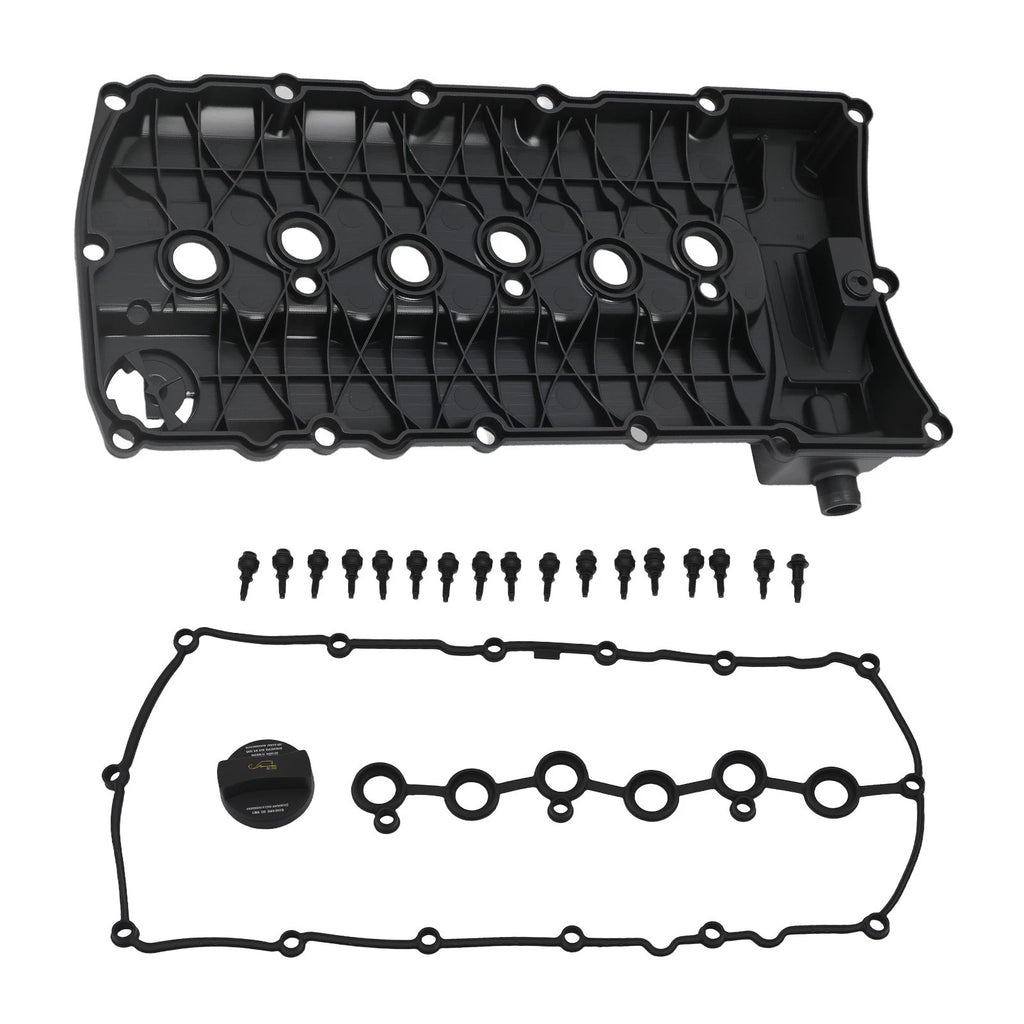 Engine Valve Cover w/Gasket Bolt for Audi Q7 VW CC Passat Touareg (2006–2018)
