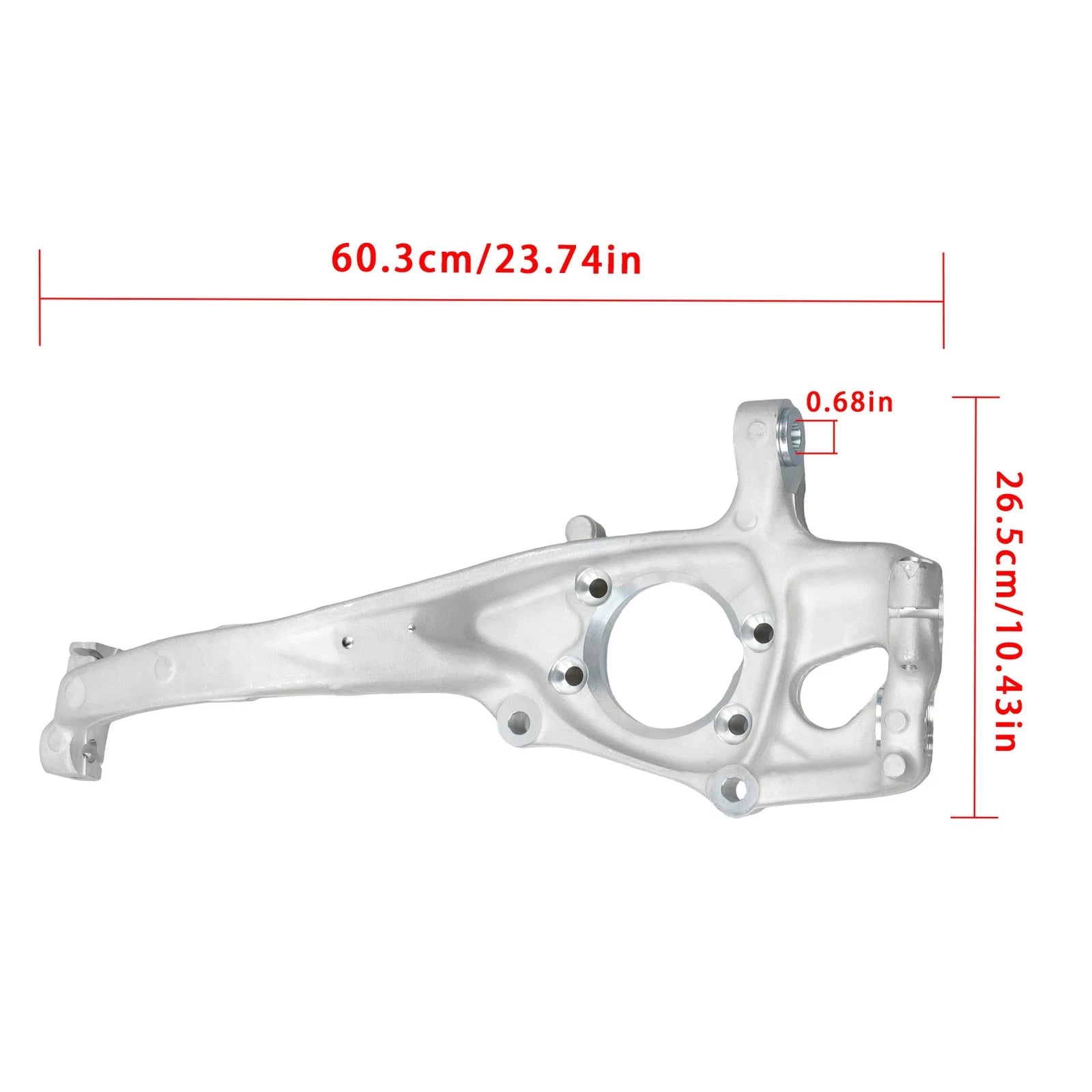 Steering Knuckle Set for Audi A4 A5 A6 A7 Q5 S4 S5 S6 S7 (2013–2016)