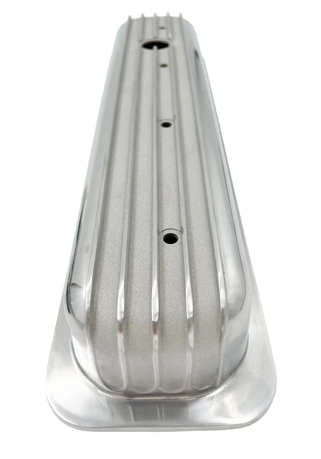 Short Finned Aluminum Valve Covers for Small Block Chevy 350 Vortec TBI (1967–2000)