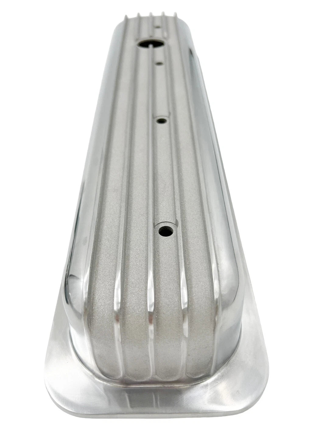 Short Finned Aluminum Valve Covers for Small Block Chevy 350 Vortec TBI (1967–2000)