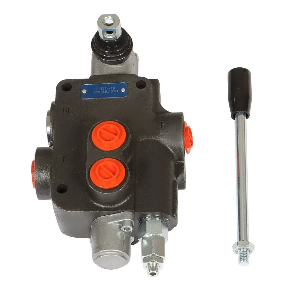 1 Spool Hydraulic Directional Control Valve 21 GPM 3600 PSI SAE Interface
