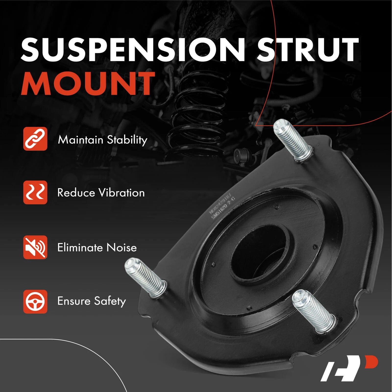 Front Left & Right Suspension Strut Mount for Toyota RAV4 (1996-2005)