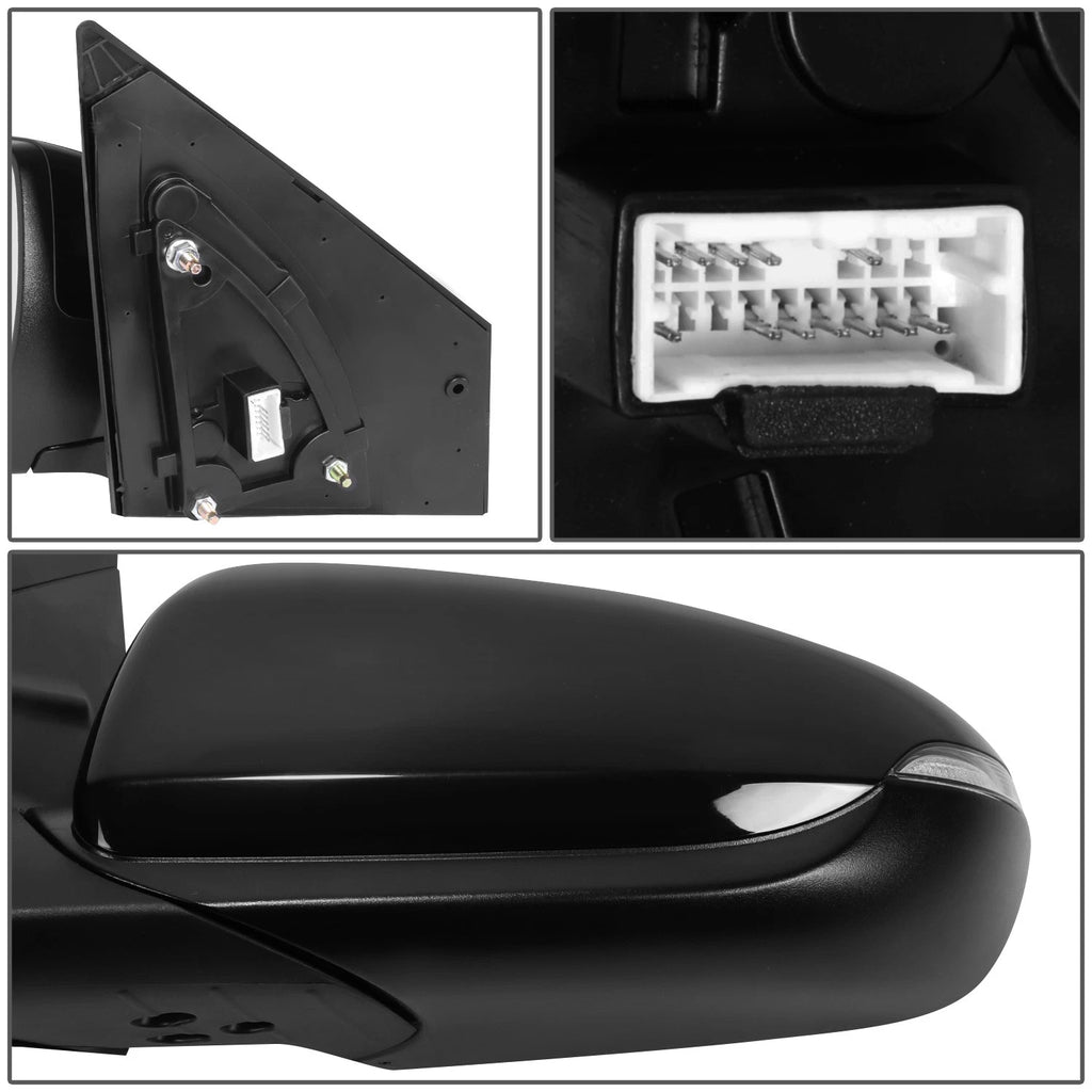 Side Door Mirror for Hyundai Ioniq Plug-In (2018–2021) - Power/Turn Signal/BSM