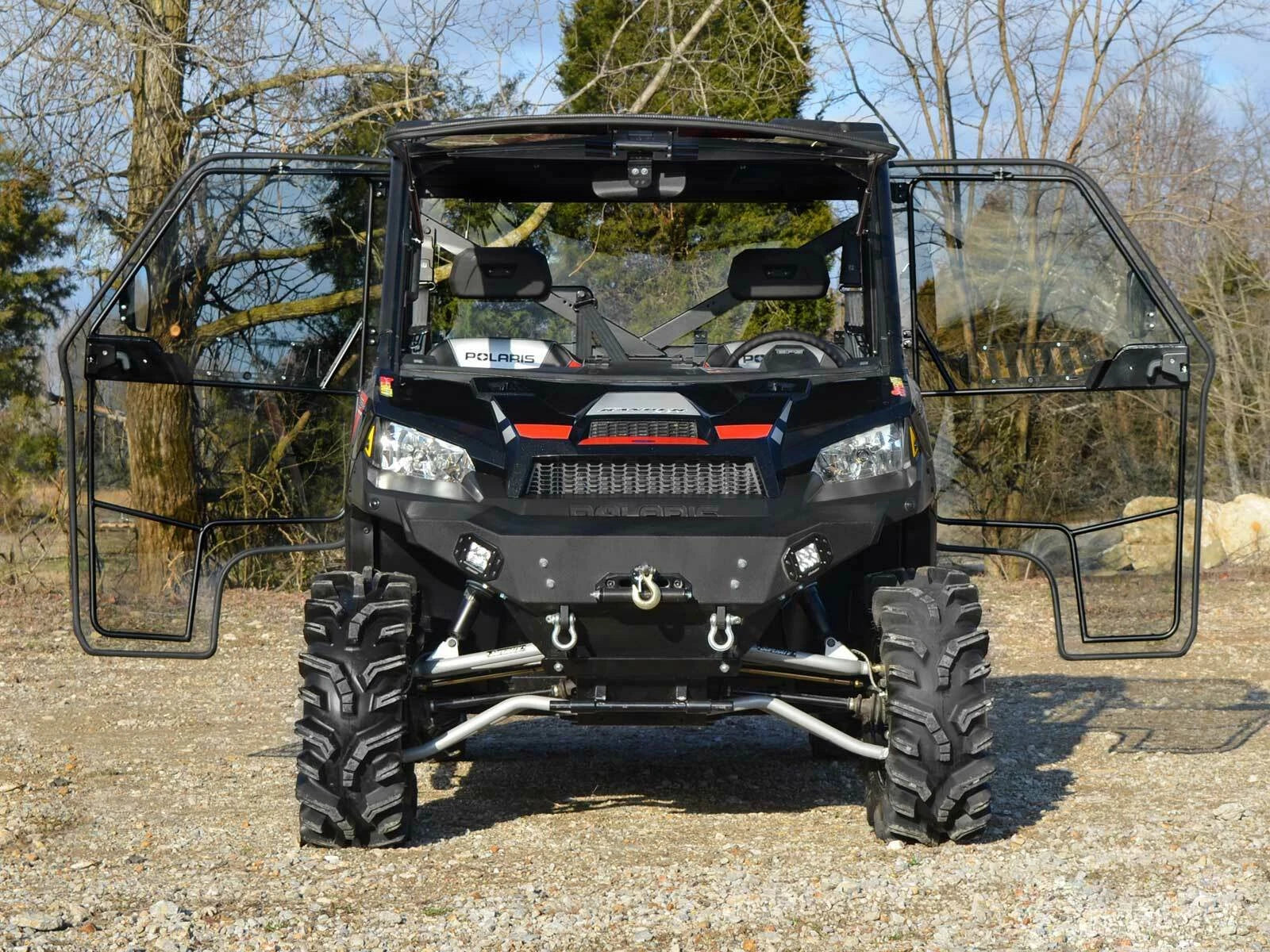 Full Cab Enclosure Doors for Polaris Ranger XP 570 (2015–2023) - Vented