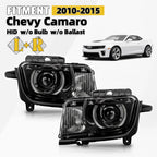 HID/Xenon Headlight Set for Chevy Camaro (2010–2015) Left + Right