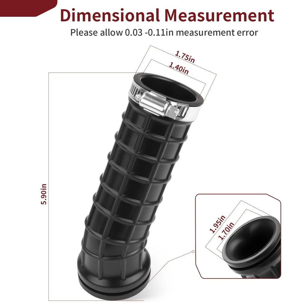 Air Box Intake Joint Boot for Yamaha Badger 80 YFM80 (1985–1988)