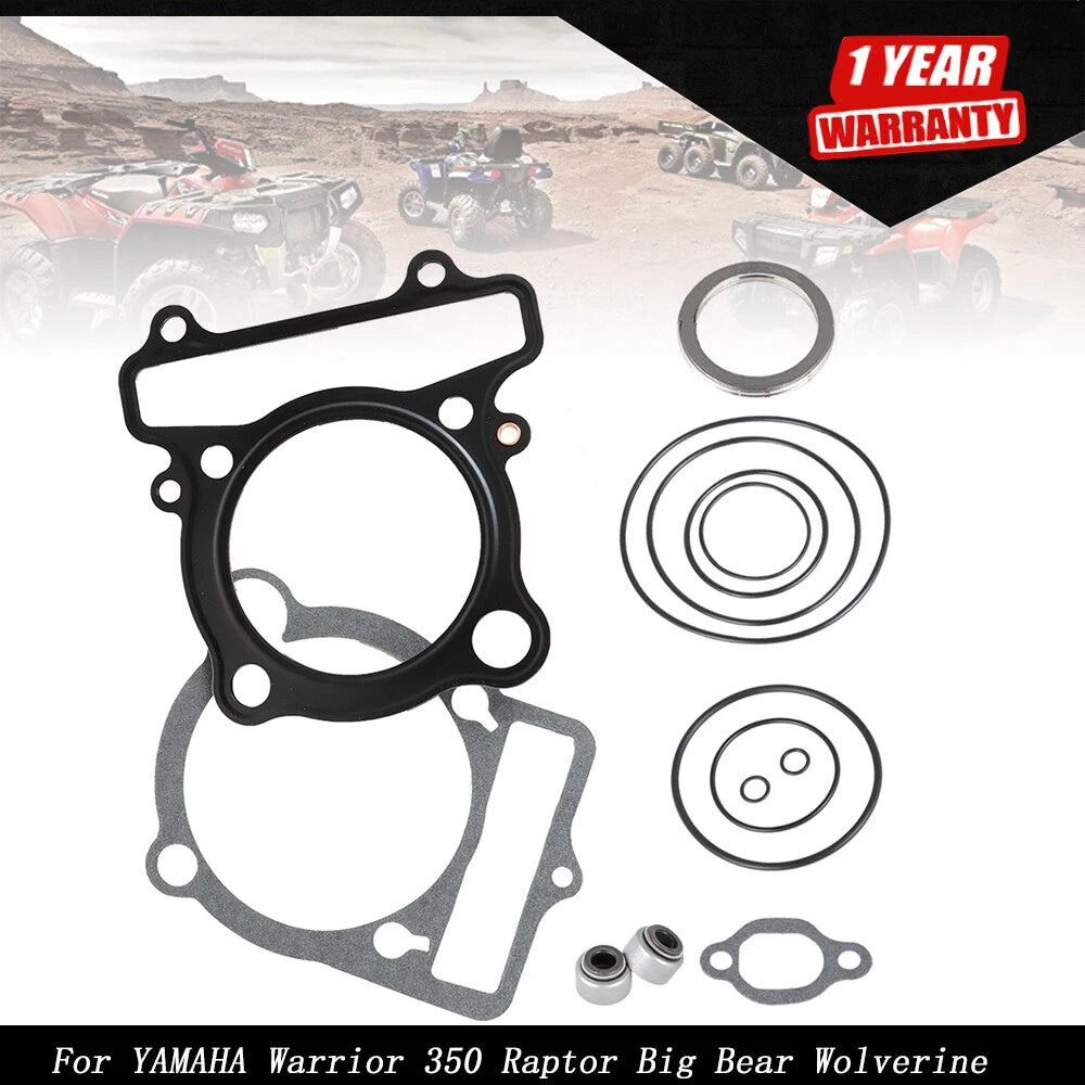 Top End Head Gasket Kit for Yamaha Raptor Big Bear Wolverine Kodiak
