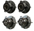 Moog Front & Rear Wheel Bearing Hub Assemblies Kit for Chevy Cruze (2011–2012)