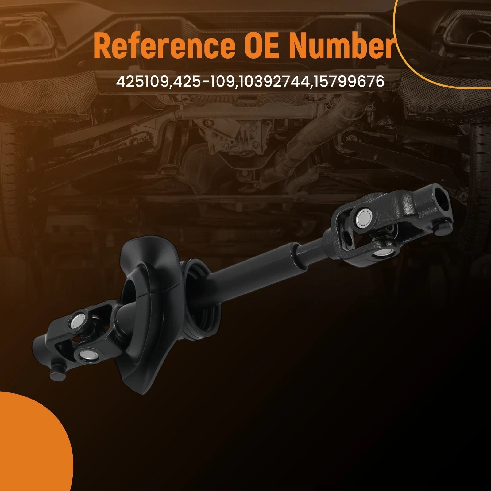 Lower Intermediate Steering Shaft for Chevrolet Cobalt G5 Ion (2003-2010)