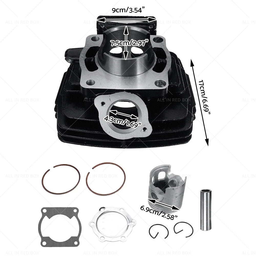 Cylinder Piston Ring Gasket Kit for Yamaha DT175 MX175 (1978–2014)