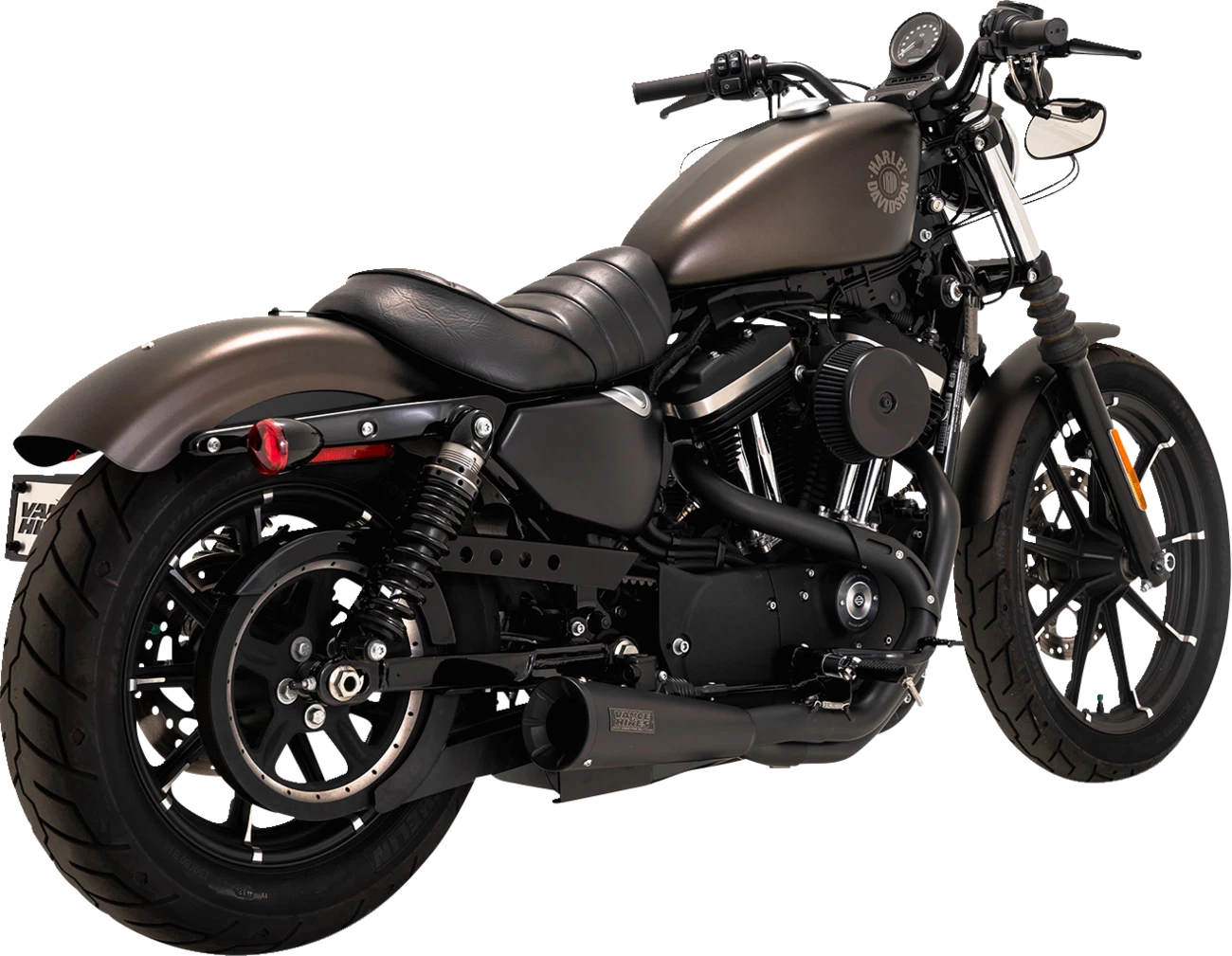 2X Vance & Hines 2-into-1 Upsweep Exhaust System for PCX