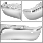 Set of 2 OE Style Chrome Rear Bumper Face Bars for Toyota Tundra (2007–2013)