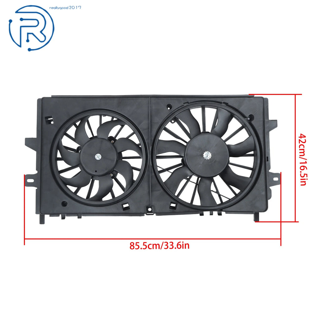 Radiator Condenser Fan Assembly for Chevrolet Impala (2006-2011)
