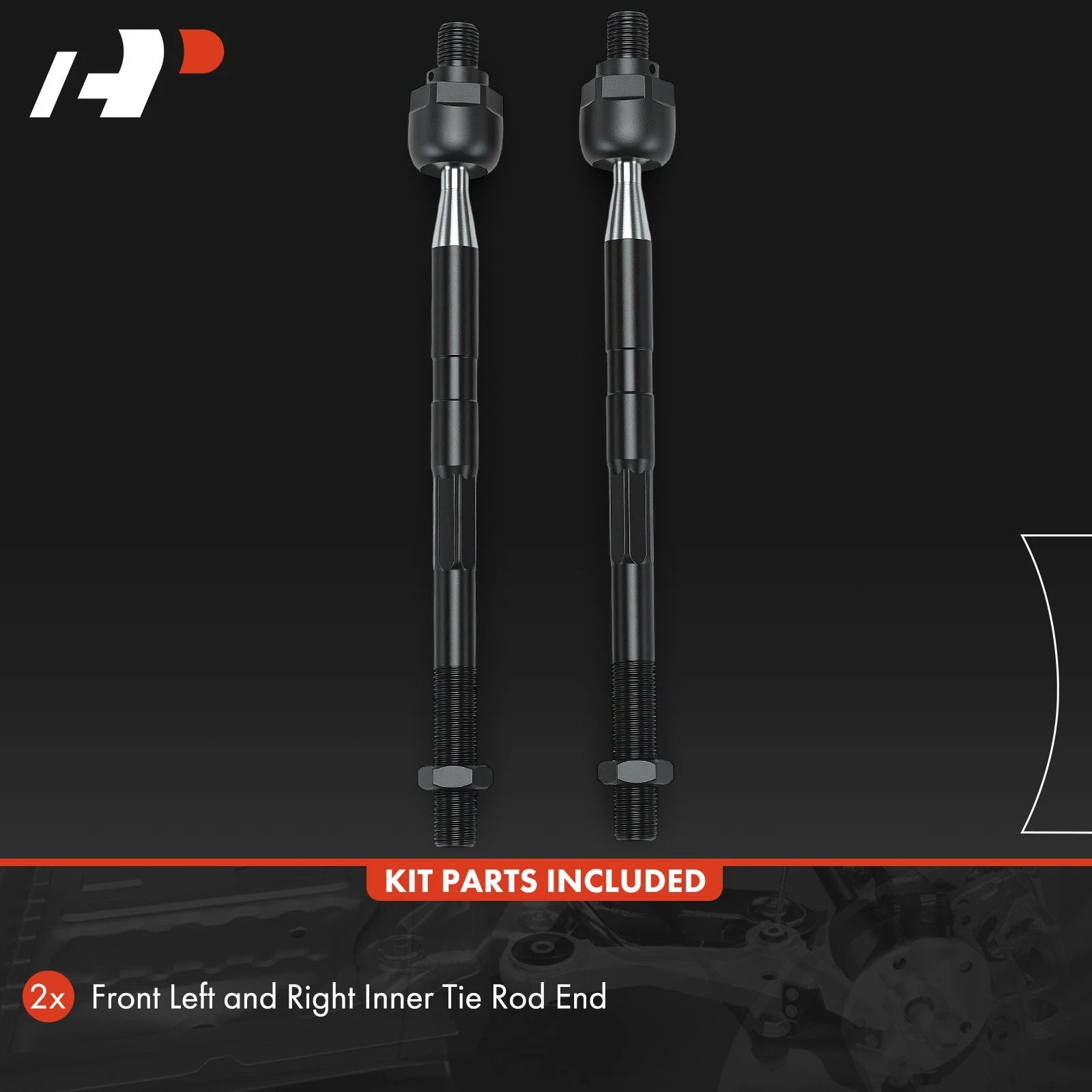2X Front Inner Side Tie Rod Ends for Chevrolet Cruze (2011-2015)