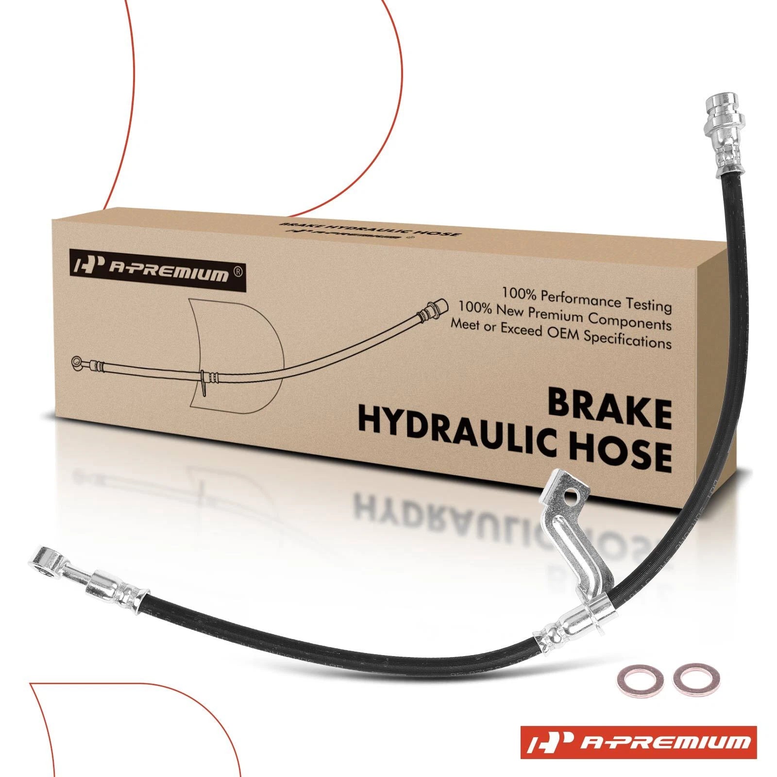 Front Left Brake Hydraulic Hose for Kia Sorento (2011–2020)