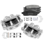 6x Front Brake Caliper & Ceramic Pads for Ford F-150