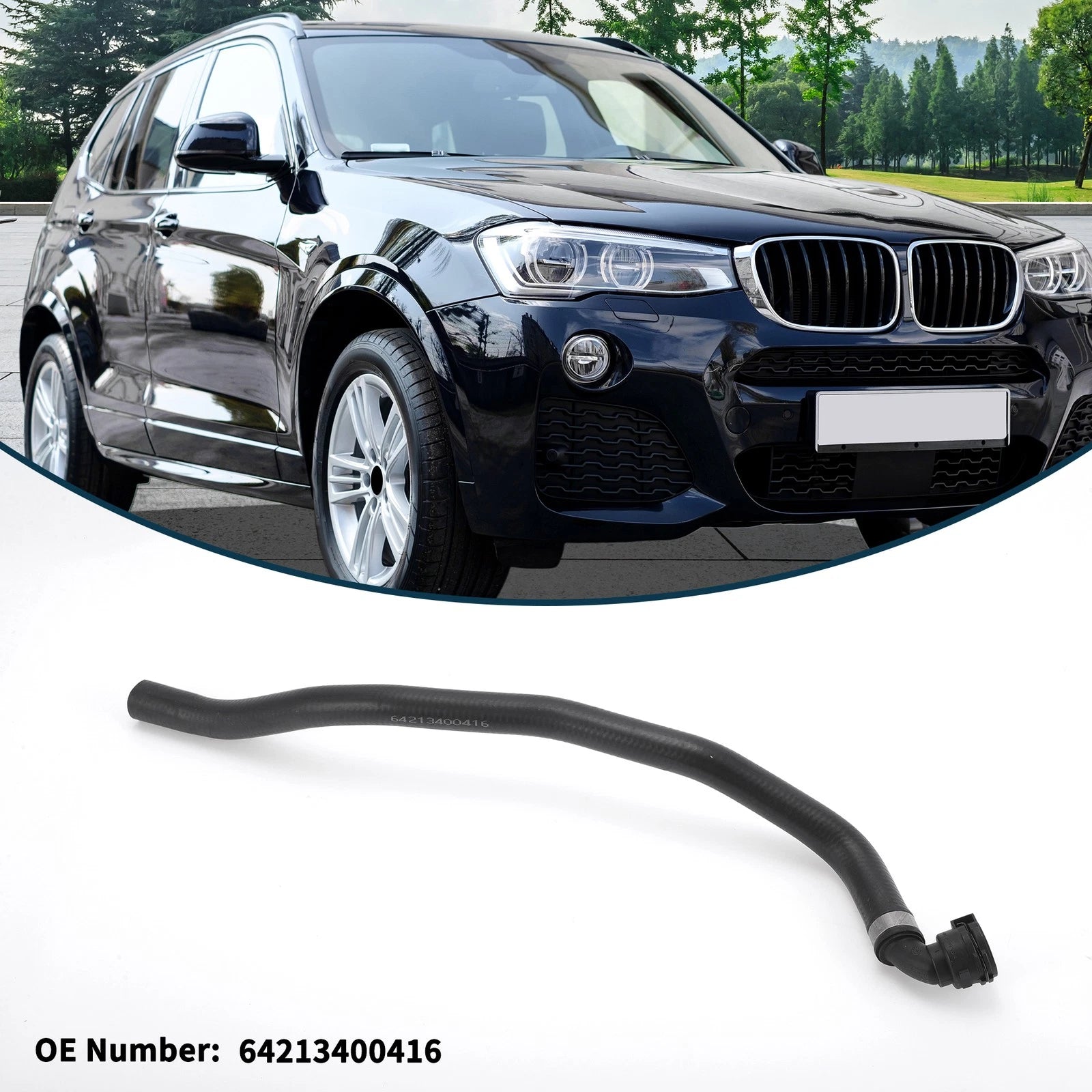 Radiator Hose No. 64213400416 for BMW X3 (2004–2006)