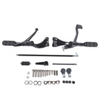 Forward Controls Foot Pegs Levers Linkages for Sportster XL883 1200 (2004–2013)