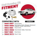 Clutch Fork & Bell Housing Kit for Chevy (1959–1988) - Includes Throwout Bearing Cover
