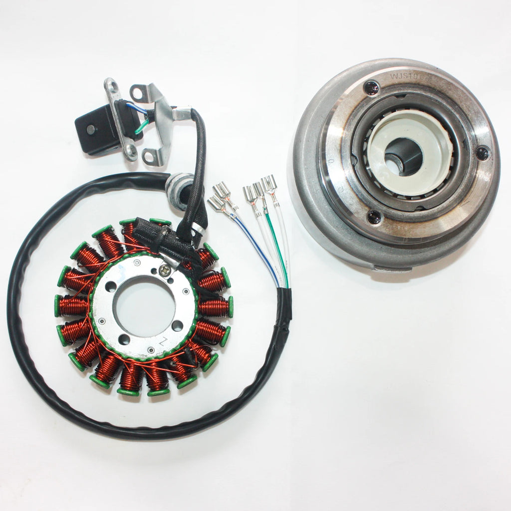 18 Pole Magneto Stator Roller Flywheel for 200cc 250cc ATV Dirt Bike (2000–2023)