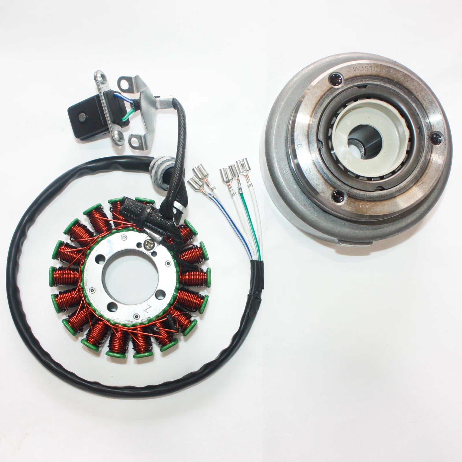 18 Pole Magneto Stator Roller Flywheel for 200cc 250cc ATV Dirt Bike (2000–2023)