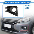 Front Left Fog Light Grill No.MI1038128 for Mitsubishi Mirage (2021–2024)