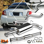 4" Rolled Tip Catback Exhaust Muffler for Subaru WRX GE.GV (2008–2014)