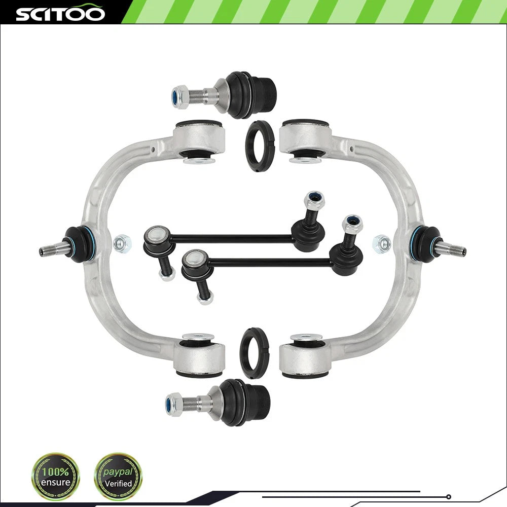 6X Front Control Arm with Ball Joints for Mercedes-Benz ML500 (2000–2006)