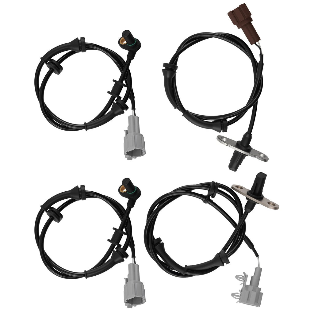 ABS Wheel Speed Sensors for Nissan Xterra (2008–2015) Front Rear (4pcs)