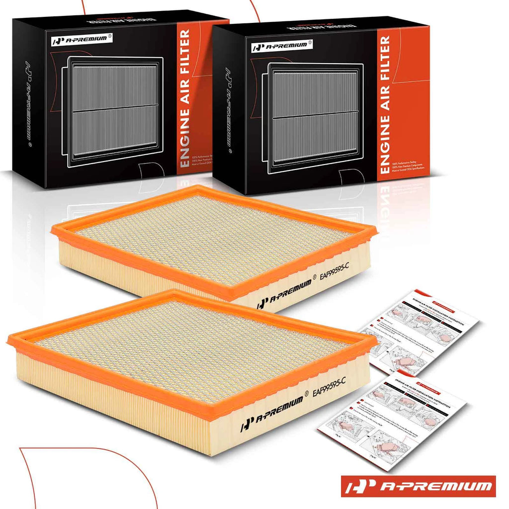 2X Engine Air Filter for Nissan Frontier (2020–2024) 3.8L
