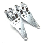 Chrome 39mm Turn Signal Clamps Headlight Mount Bracket for Honda CBR