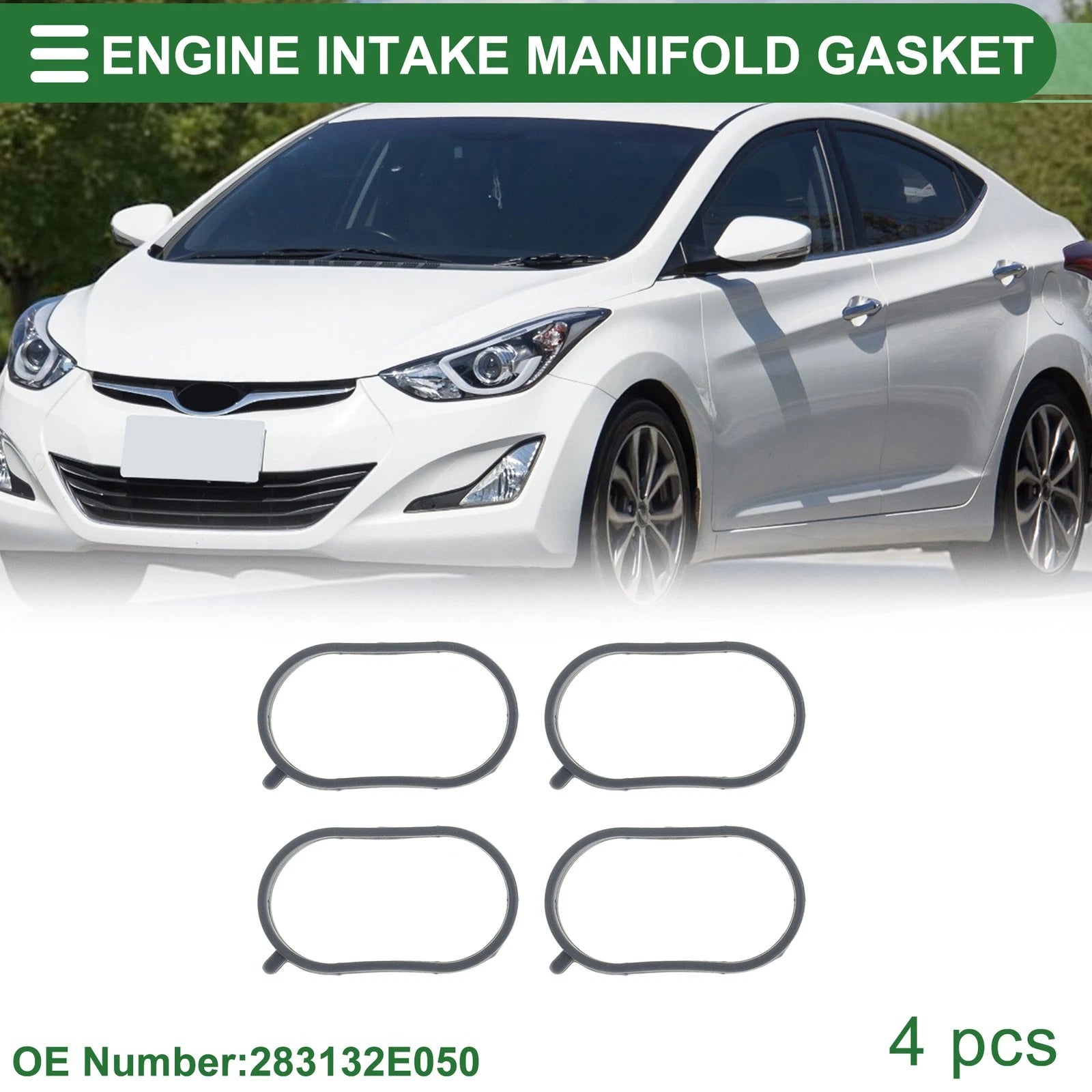 Engine Intake Manifold Gasket for Hyundai Elantra (2010–2016) No. 283132E050