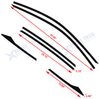 Blackout Window Vinyl Cover for Honda Civic (2016-2021)