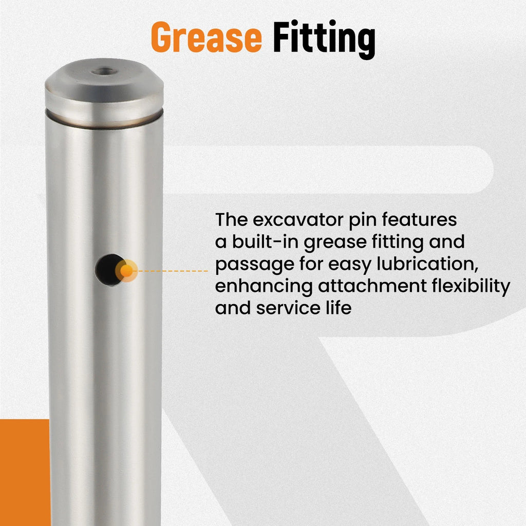 Greaseable Main Thumb Pin for U35 KX71 KX91 KX121 KX033 KX040 (All Years)