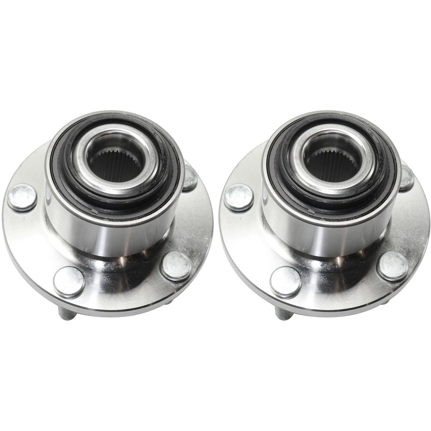 Set of 2 Wheel Hubs for Volvo S40 (2005–2011) Front Left & Right