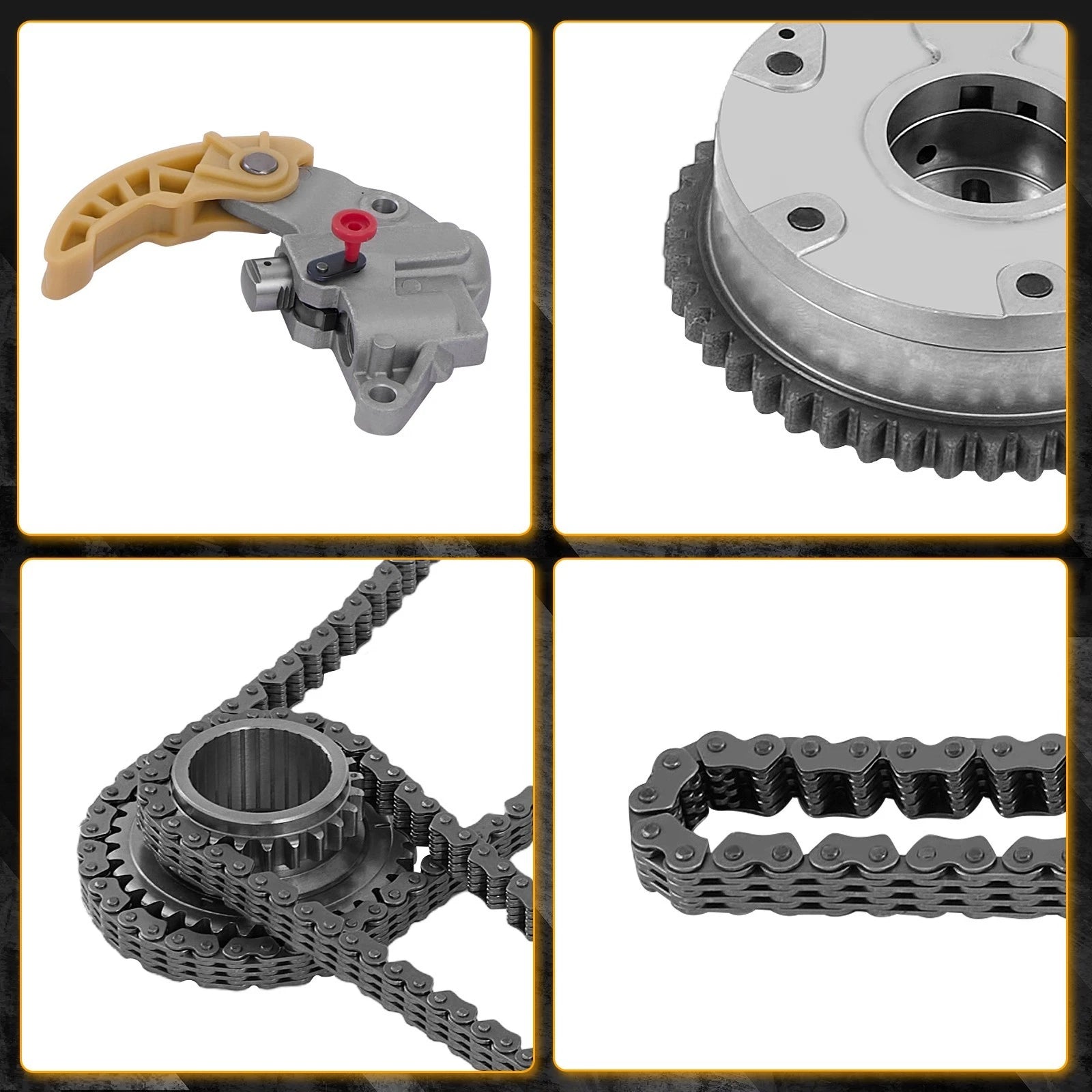 Timing Chain Kit with VVT Sprocket & Cam Adjuster for Honda Crosstour (2012–2015)