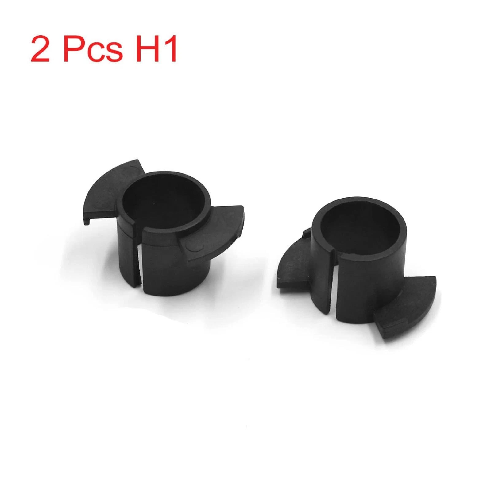 2X Black H1 Xenon Headlamp Light Clip Adapter Holders for Honda Odyssey 